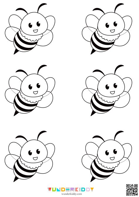 Cut Out Bee Template Printable