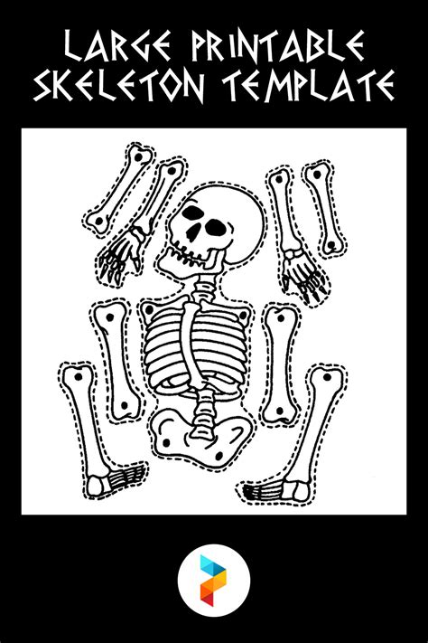 Cut Out Printable Skeleton Bones