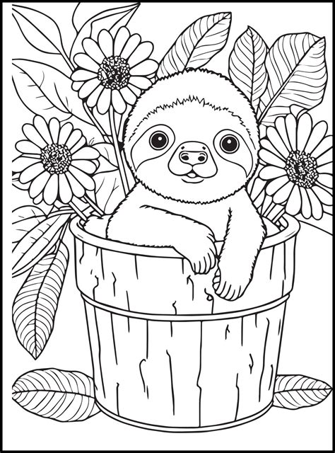 Cute Animal Coloring Pictures