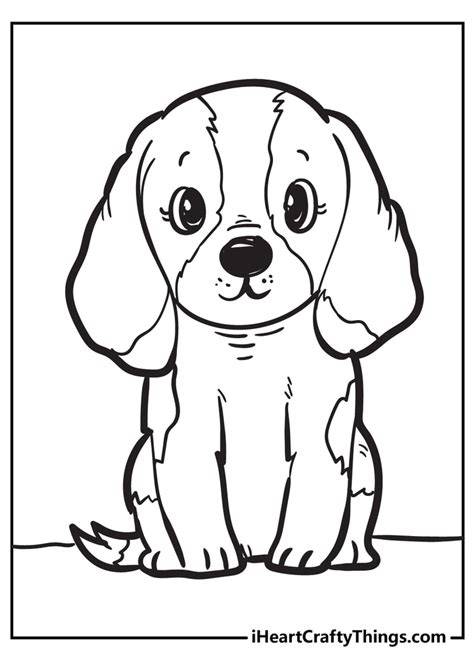 Cute Coloring Puppies