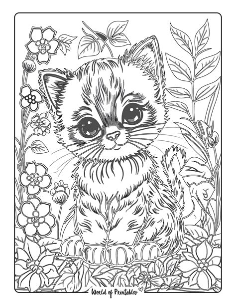 Cute Hard Colouring Pages