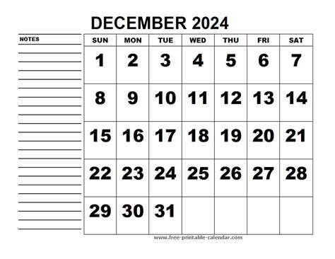 December 9 2024 Calendar