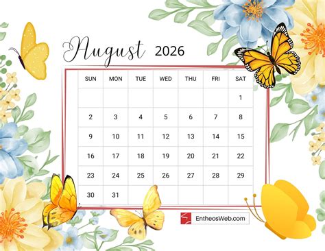 august 2024 calendar