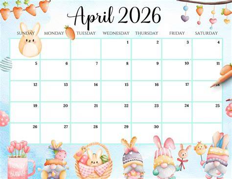 calendar for april 2025