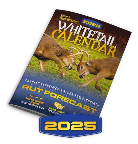 Deer Calendar 2025