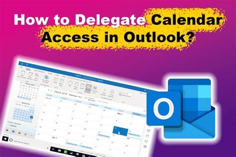 Delegate In Outlook Calendar