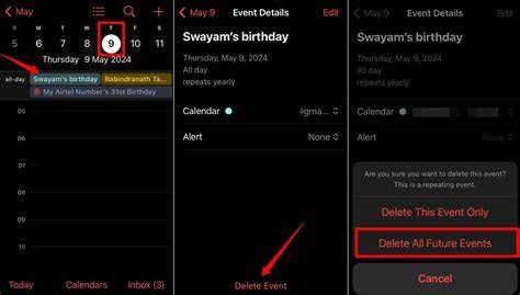 Delete Birthday From Iphone Calendar