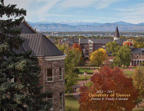 Denver University Calendar