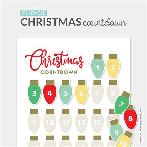 christmas countdown calendar