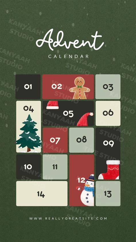 christmas story advent calendar
