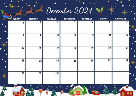 december calendar 2024