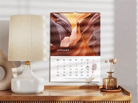 aesthetic wall calendar