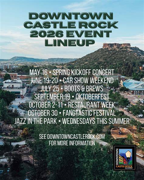 castle rock calendar of events