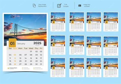 picture calendar 2025