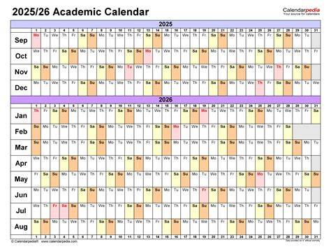 2025 and 2026 school calendar