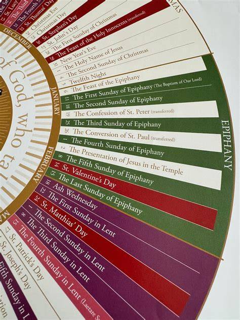 colours of the church calendar