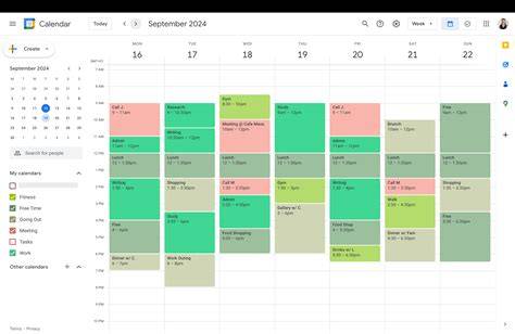 google calendar pictures