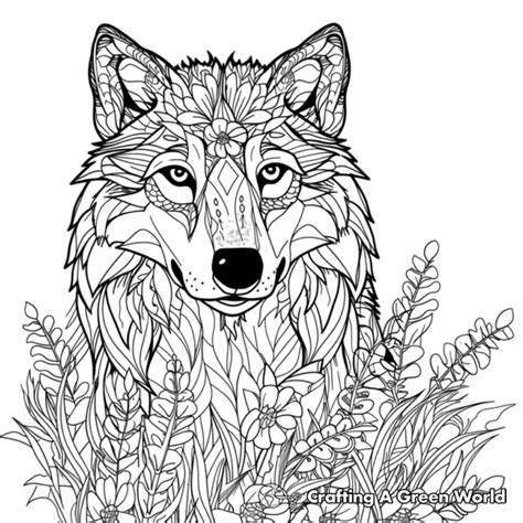Difficult Animal Coloring Pages