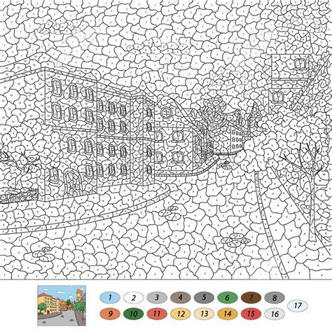 Difficult Color By Number Printables