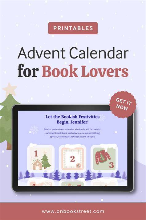 bookish advent calendar