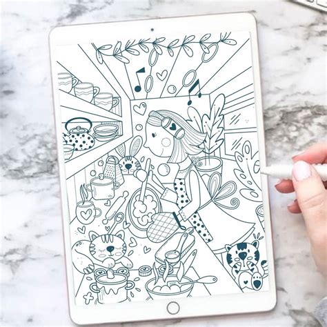 Digital Coloring Book