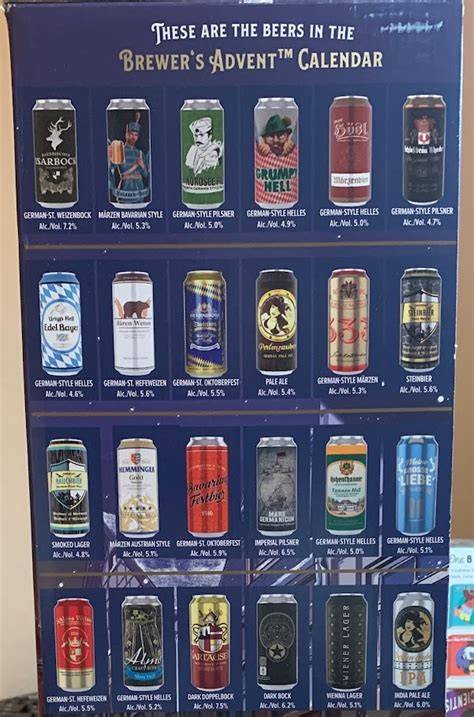 costco beer advent calendar