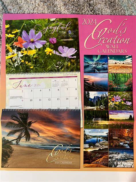 god s creation calendar 2025