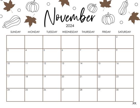 november 2024 calendar printable