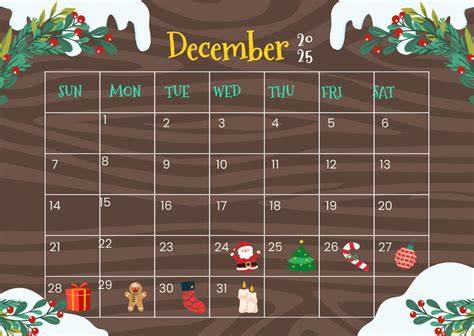 xmas calendar ideas