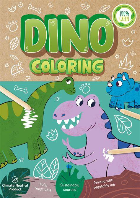Dino Coloring Book