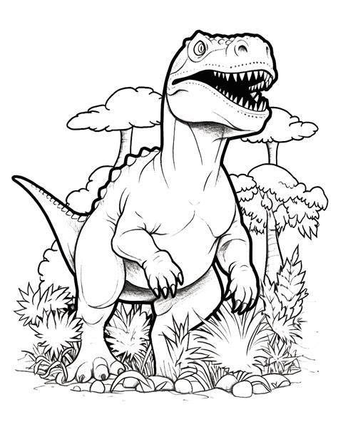 Dinosaur Coloring Pages Printable