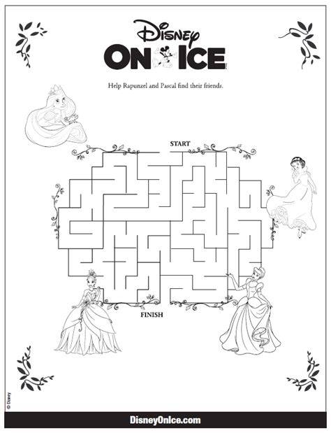 Disney Activity Sheets