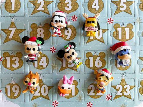 Disney Advent Calendar Ornaments