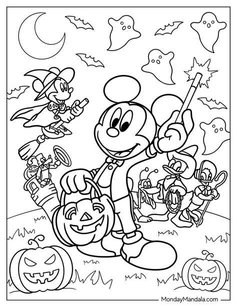 Disney Coloring Halloween