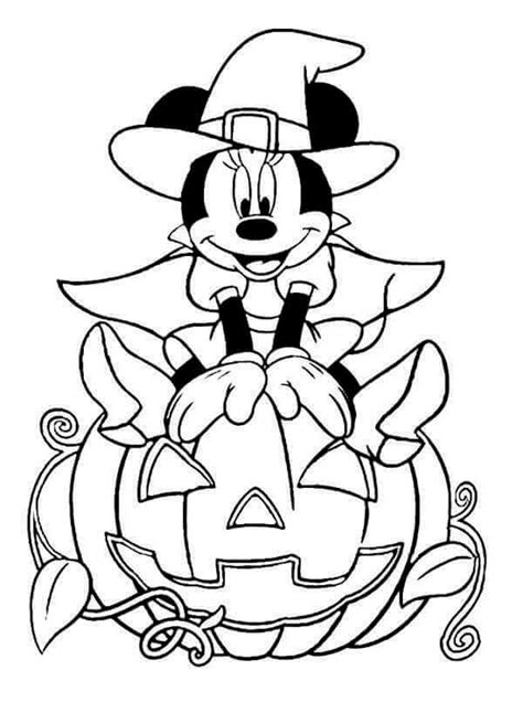 Disney Halloween Pictures To Color