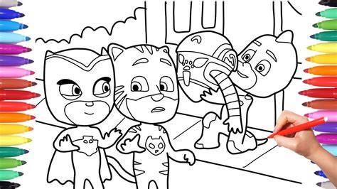 Disney Pj Masks Coloring Pages