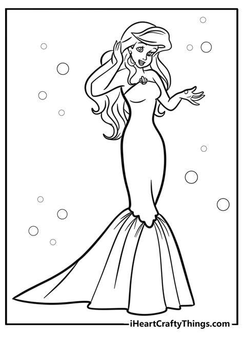 Disney Princess Ariel Coloring Pages