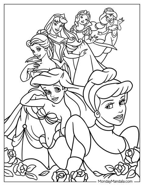 Disney Princess Coloring Book Printable