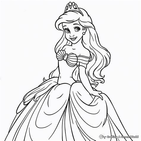 Disney Princess Coloring Pages Free Printable
