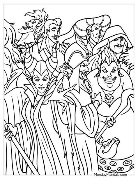 Disney Villains Coloring Pages