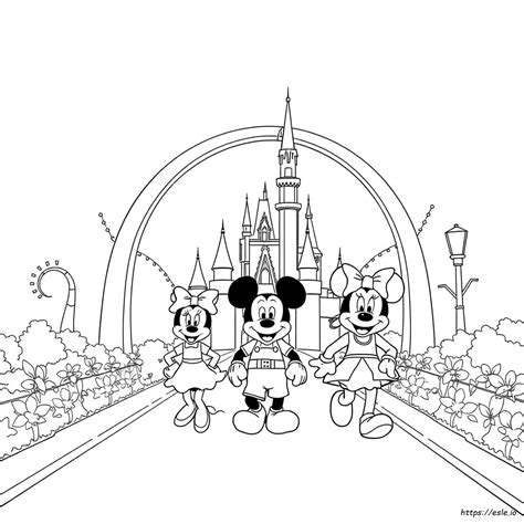 Disney World Coloring Book