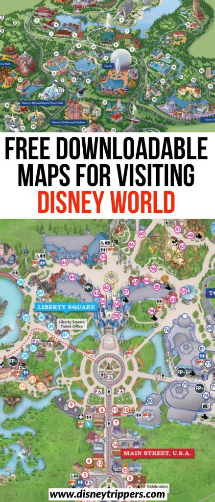 Disney World Map Printable