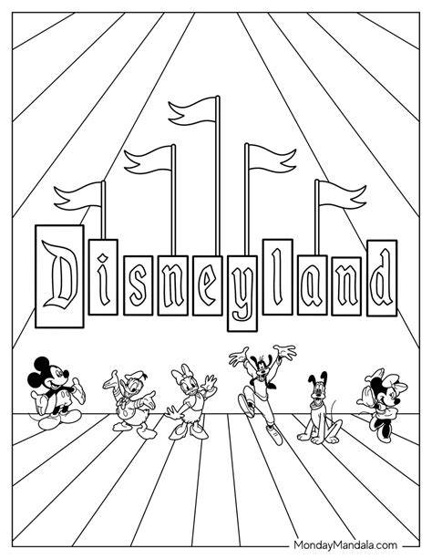 Disneyland Coloring Pages