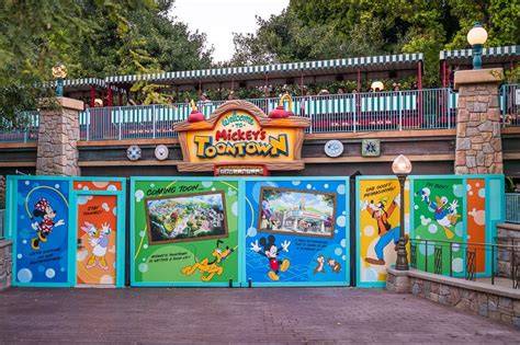 Disneyland Refurbishment Calendar