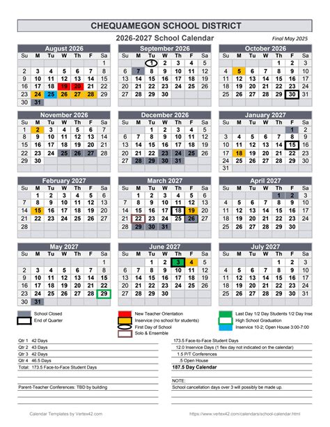 District 218 Calendar