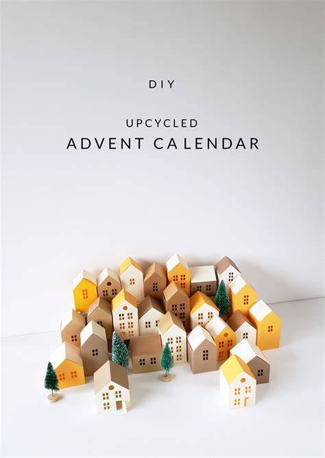 Diy House Advent Calendar