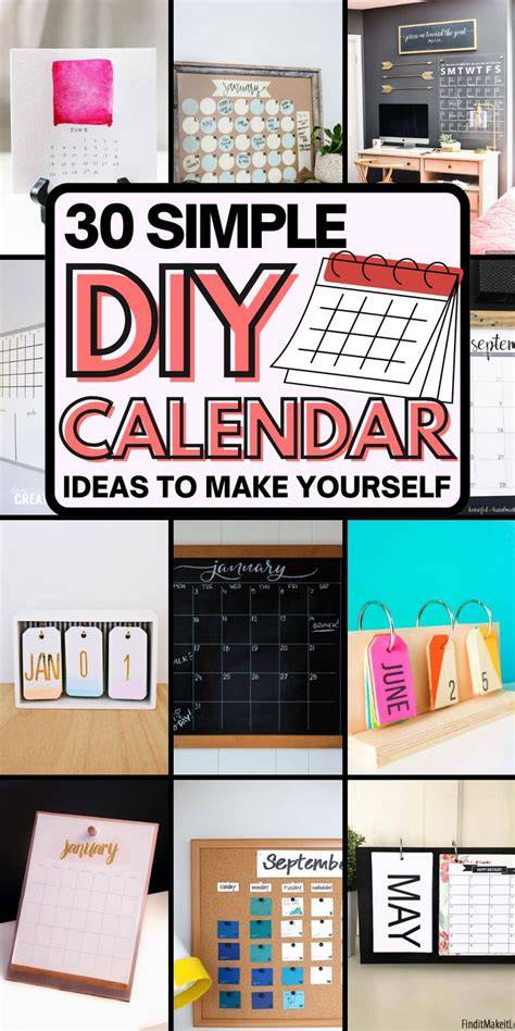 Diy Year Calendar