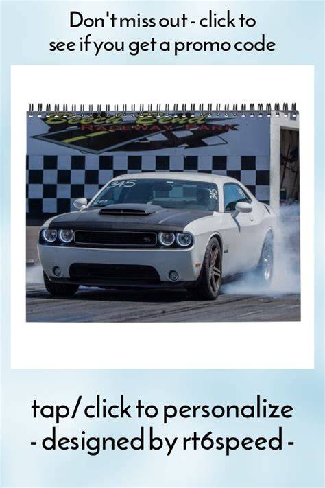 Dodge Challenger Calendar 2024
