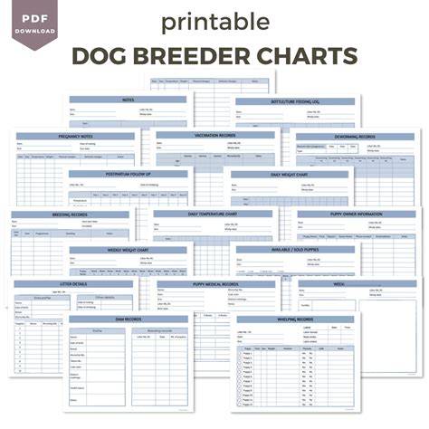Dog Breeding Calendar