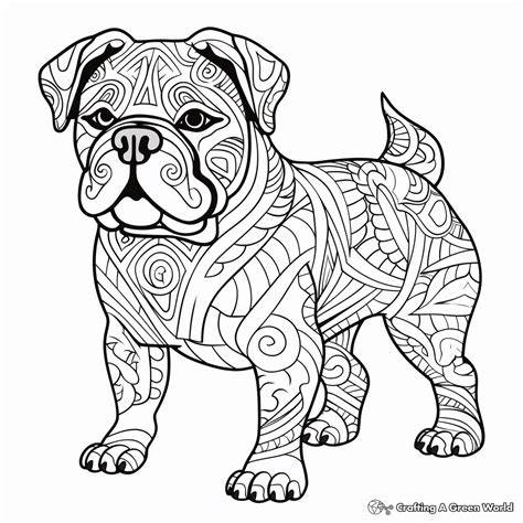 Dog Coloring Pages For Adults